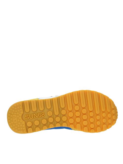 Sneakers in pelle camoscio e tessuto SUN68 | Z34112GIALLO-ROYAL
