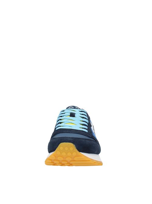 Sneakers in pelle camoscio e tessuto SUN68 | Z34112NAVY-ROYAL