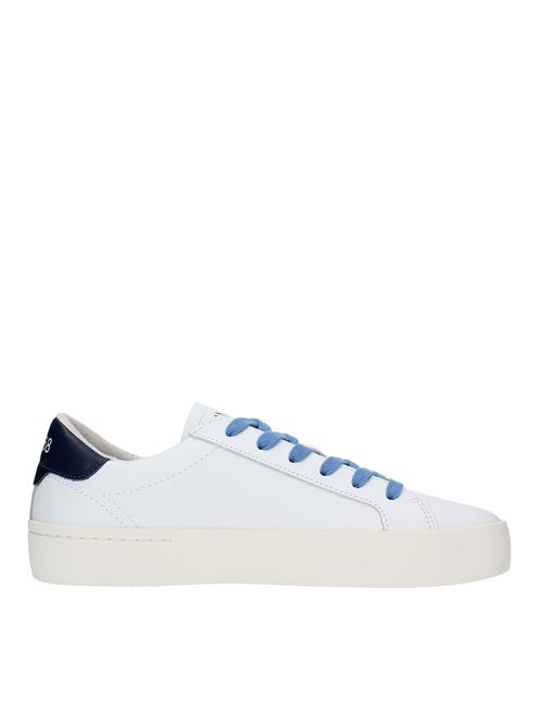 Leather sneakers SUN68 | Z34140BIANCO-NAVY