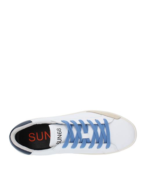 Sneakers in pelle SUN68 | Z34140BIANCO-NAVY