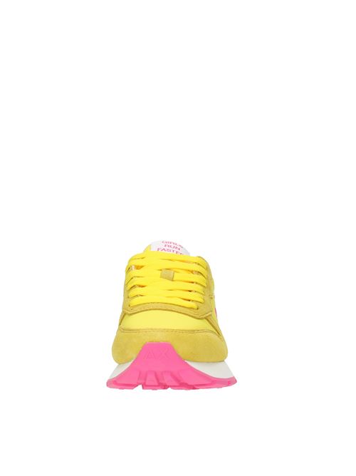 Suede and fabric sneakers SUN68 | Z34201GIALLO