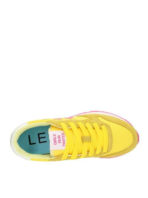 Suede and fabric sneakers SUN68 | Z34201GIALLO