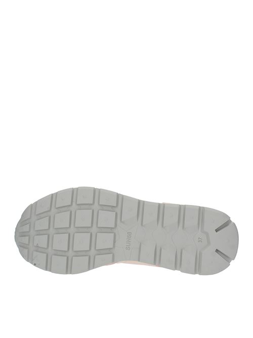 Sneakers in camoscio e tessuto SUN68 | Z34201PORCELLANA