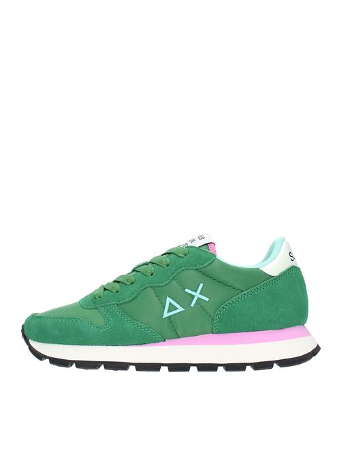 Suede and fabric sneakers SUN68 | Z34201VERDE PRATO