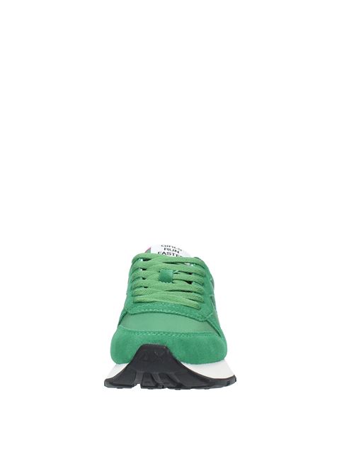 Suede and fabric sneakers SUN68 | Z34201VERDE PRATO