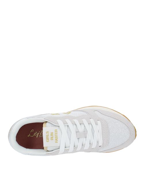 Suede and fabric sneakers SUN68 | Z34203BIANCO