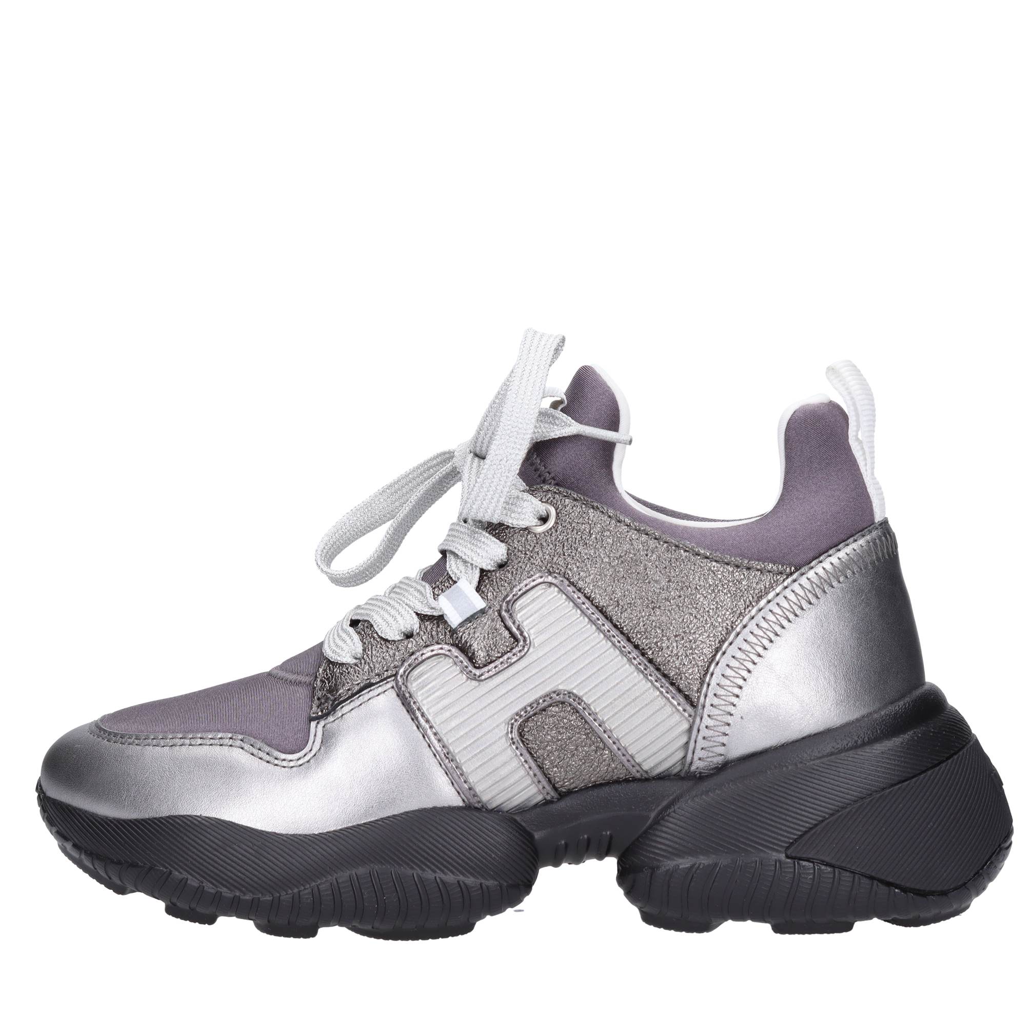 Sneakers in pelle e tessuto HOGAN Ginevra calzature