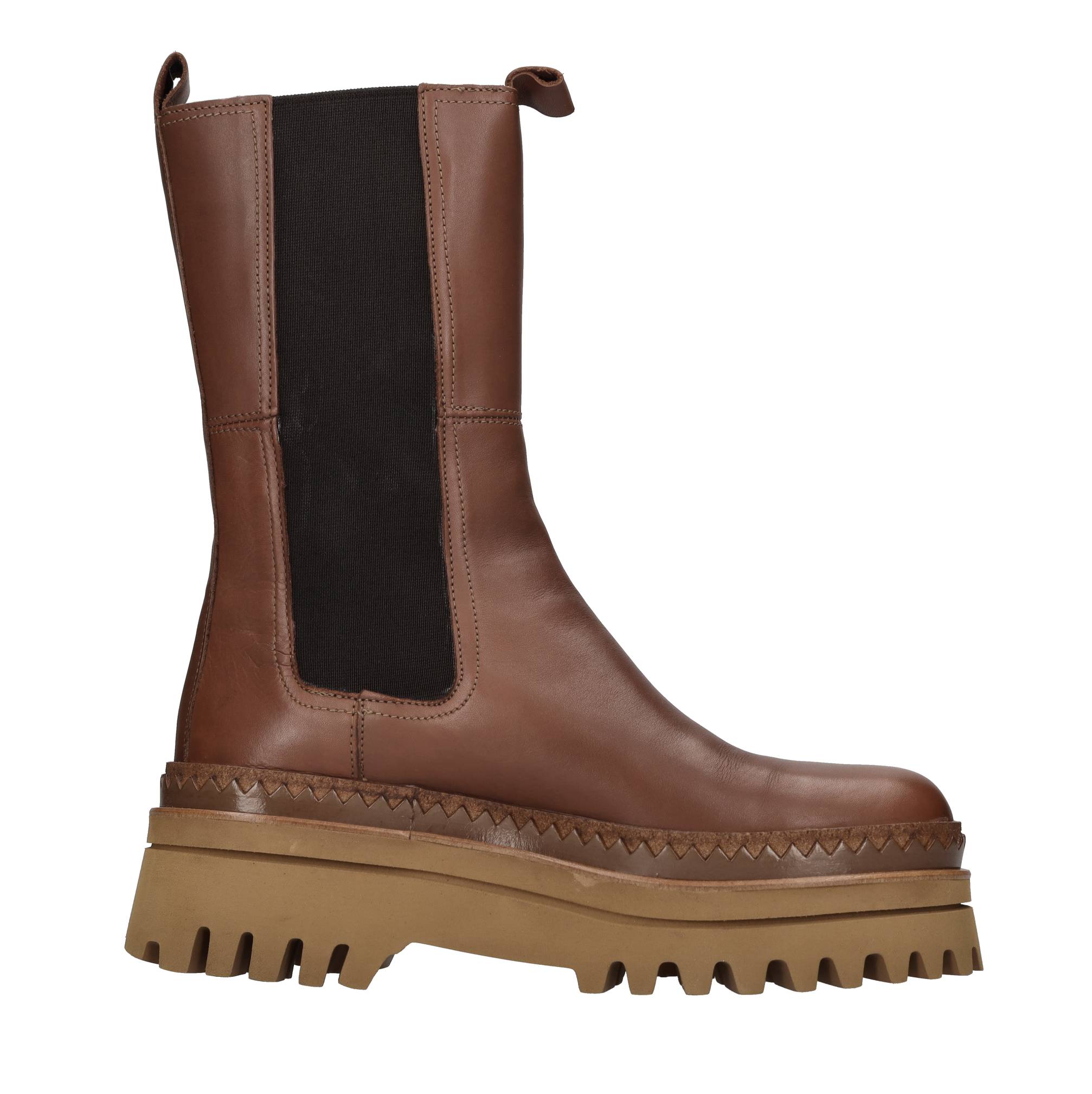 Stivaletti in pelle ed elastico ELVIO ZANON Ginevra calzature