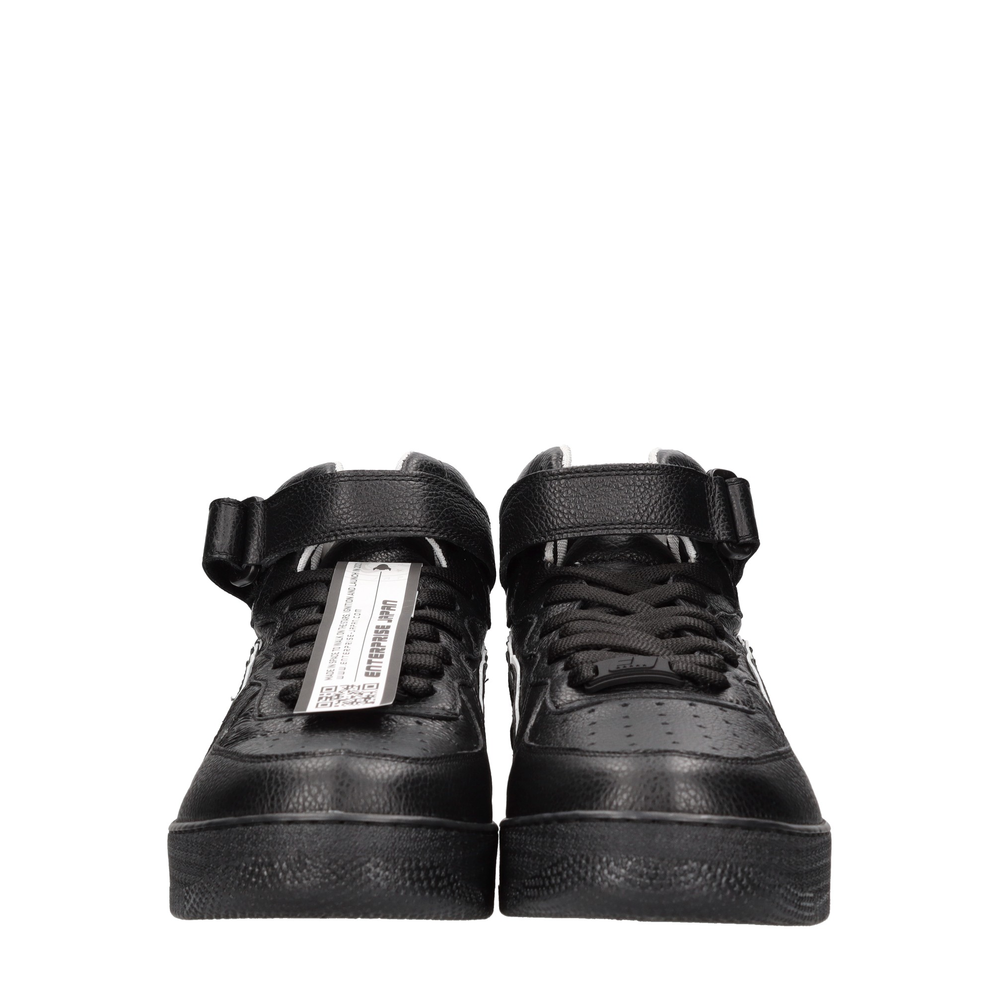 High leather sneakers ENTERPRISE JAPAN Ginevra calzature