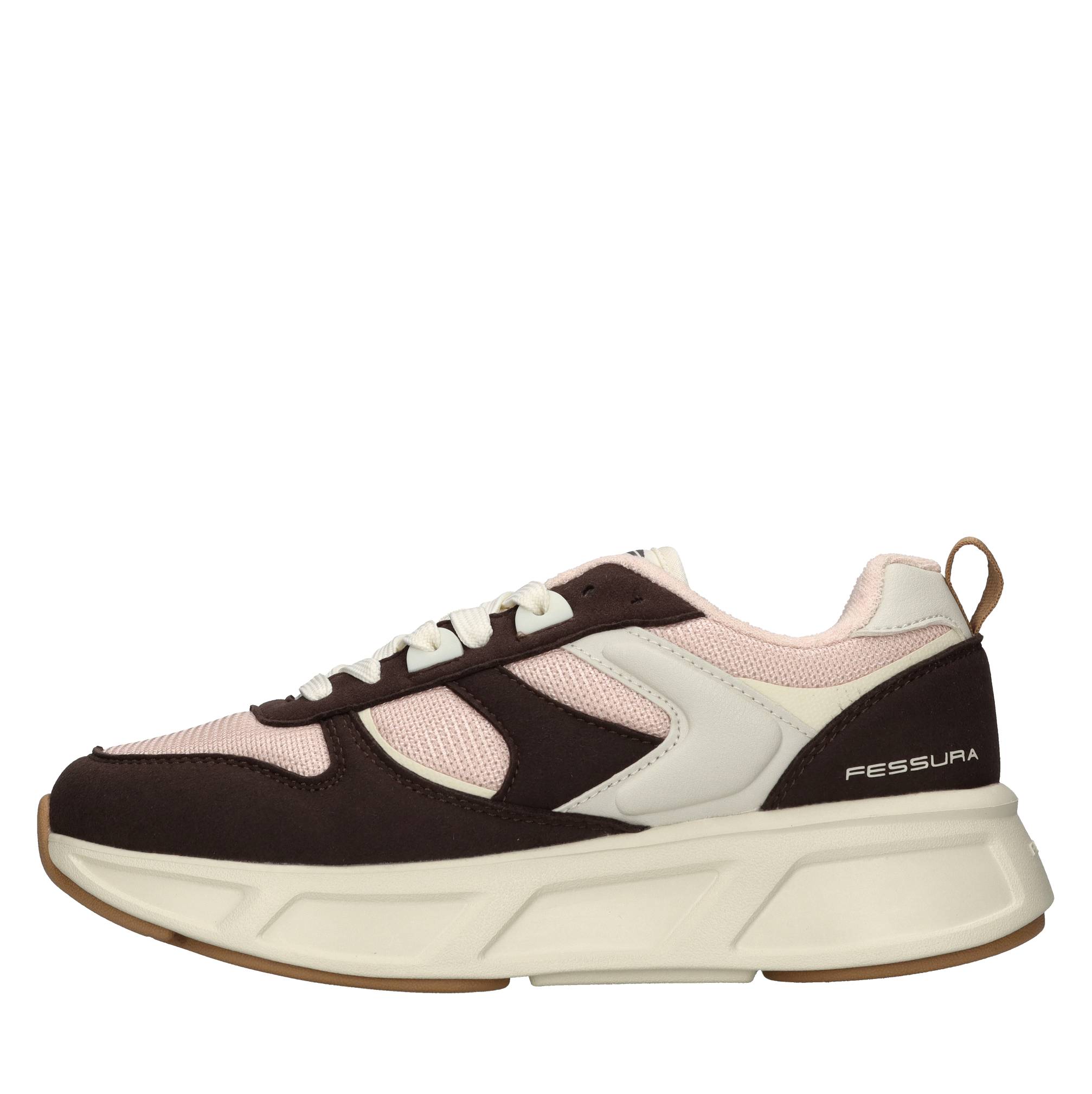 Sneakers modello Shoes Run 03D in ecocamoscio e tessuto