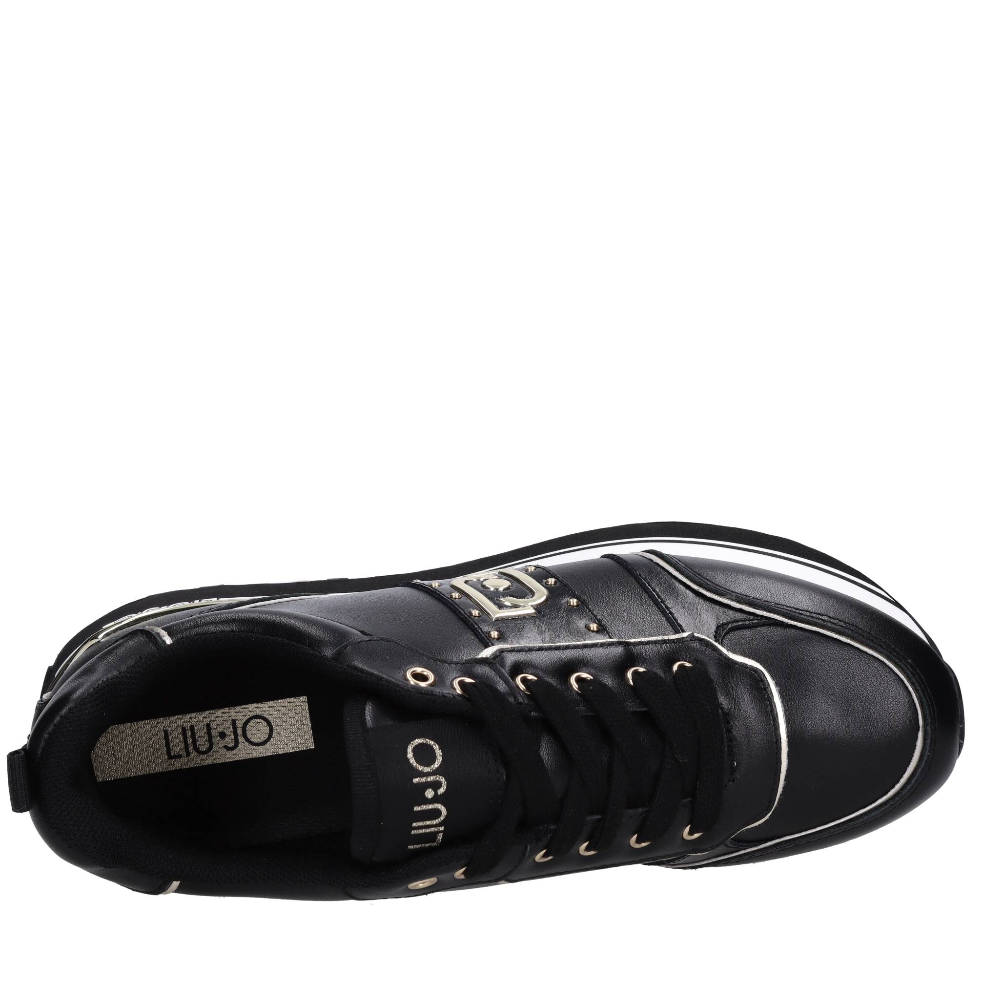 Sneakers in pelle ed ecopelle LIU JO Ginevra calzature - Main Image