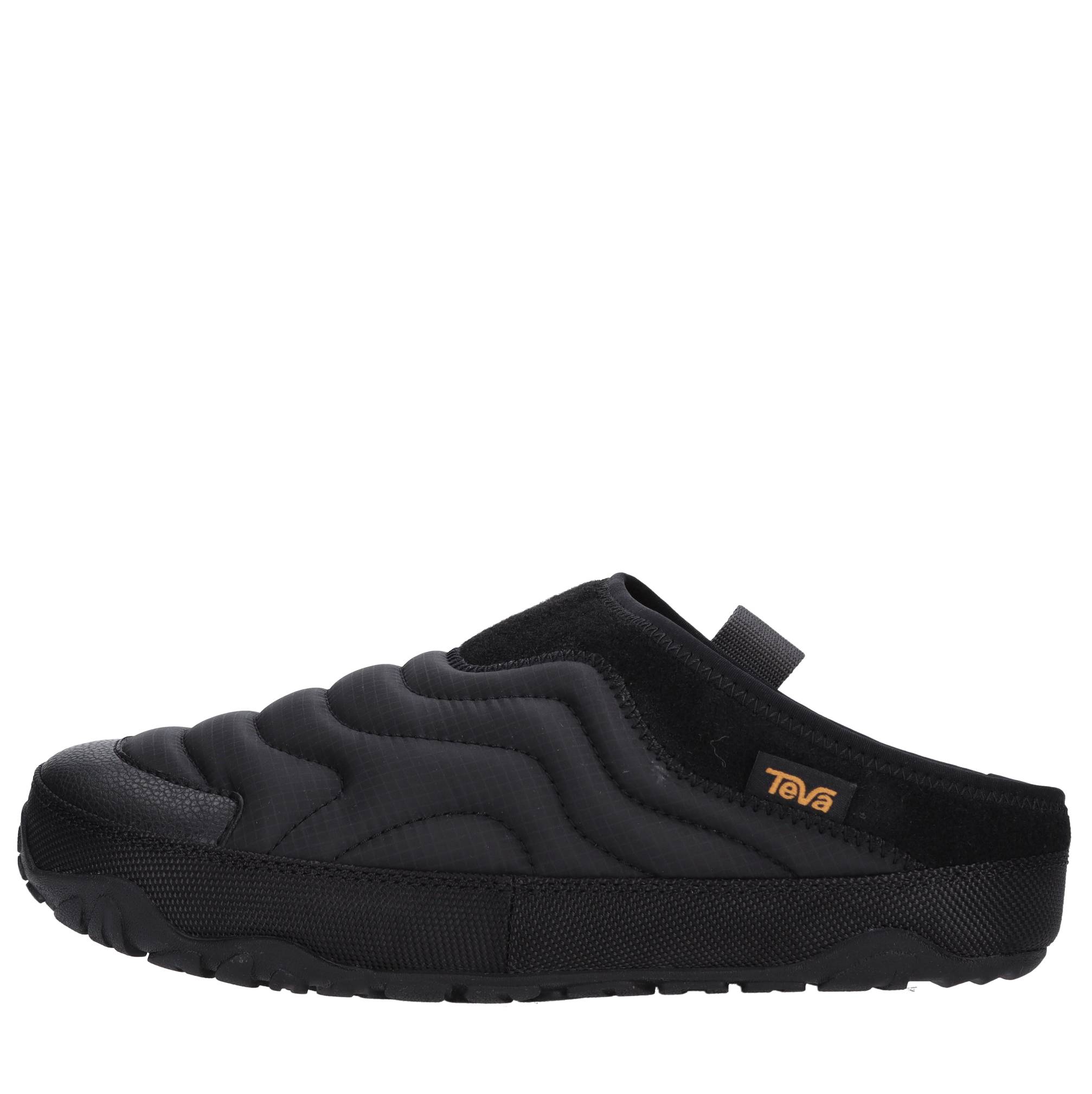 Sabot in tessuto ed ecopelle