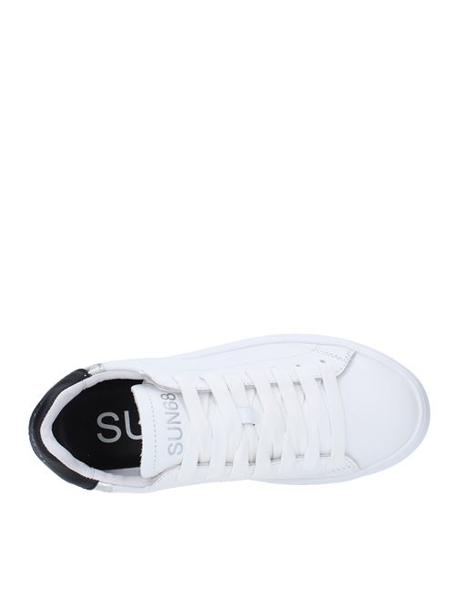Sneakers in pelle SUN68 | Z42222BIANCO
