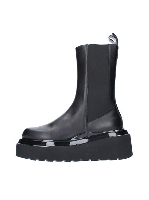 Stivaletti beatles 3JUIN articolo 322W7002 LUNA 020 HOLY LORD in pelle 3JUIN | 323W7002.C.0676997NERO