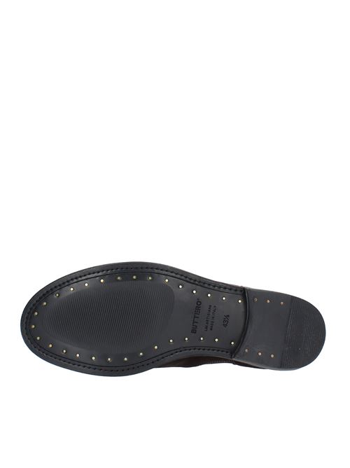 Beatles ankle boots model B4426UGHGB in suede and fabric BUTTERO | B4426UGHGBMOKA