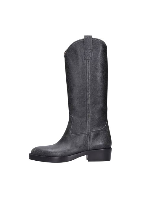 Stivali in pelle BUTTERO | VB0015_BUTTANTRACITE