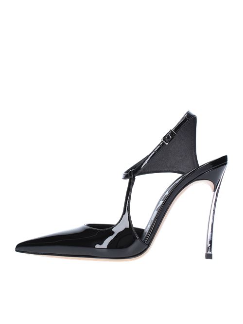 Décolleté Slingback CASADEI SUPER BLADE MELODIE in vernice CASADEI | 1H978W100MC14449000NERO