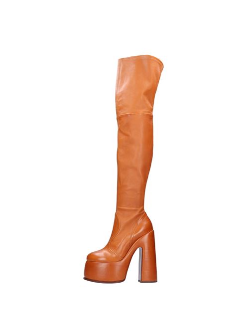 Stivali Cuissard in pelle CASADEI | VB0109_CASAMARRONE