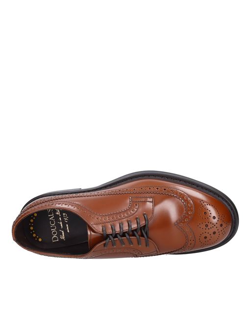 Stringate in pelle DOUCAL'S | VB0034_DOUCMARRONE