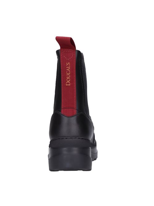 Stivaletti in pelle DOUCAL'S | VB0085_DOUCNERO