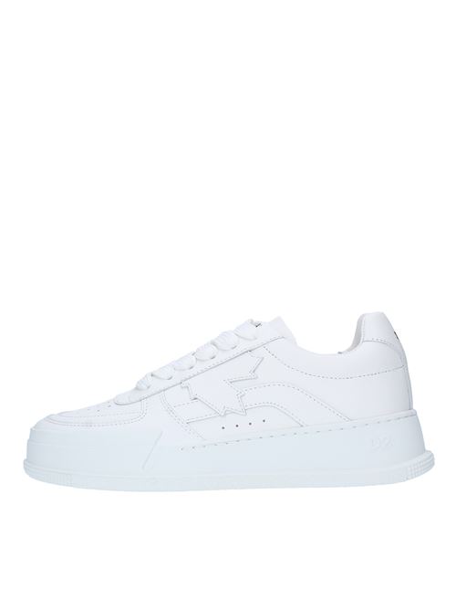 Sneakers DSQUARED2 CANADIAN in pelle di vitello DSQUARED2 | SNW018801500001BIANCO