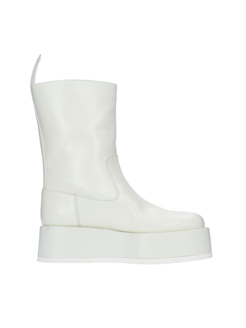 ROSIE 23 GIA BORGHINI x RHW leather ankle boots GIA/RHW | ROSIE23IVORY