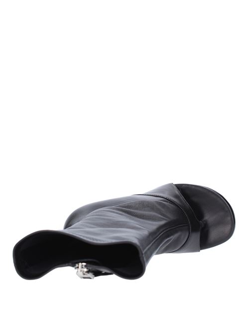 Tronchetti infradito in pelle GIVENCHY | BE701PE13PNERO