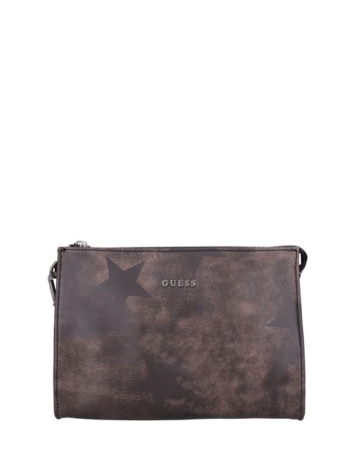 Beauty case in ecopelle GUESS | HMEVESP2486MARRONE
