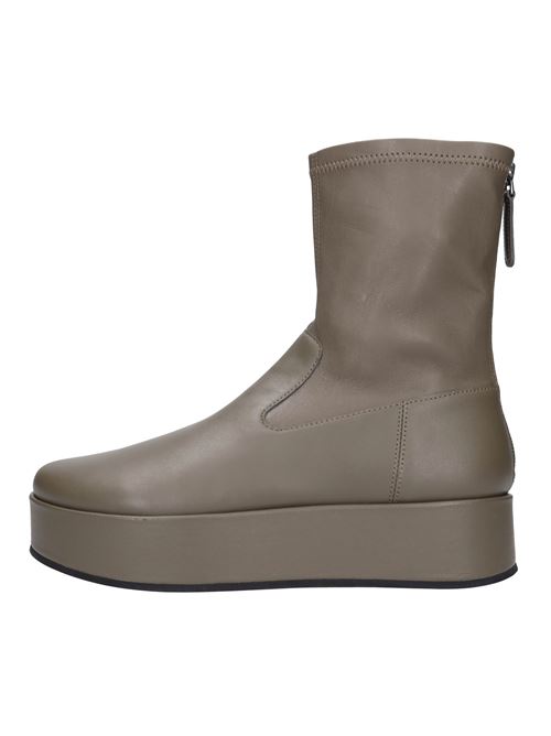Stivaletti in pelle HABILLE' | VB0010_HABIVERDE