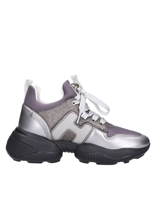 Sneakers in pelle e tessuto HOGAN | VB0002_HOGAMULTICOLORE