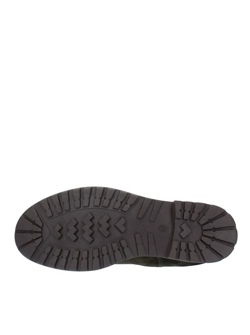 Stivaletti Beatles modello 3830/270 in camoscio e tessuto JP/DAVID | 3830/270VERDE