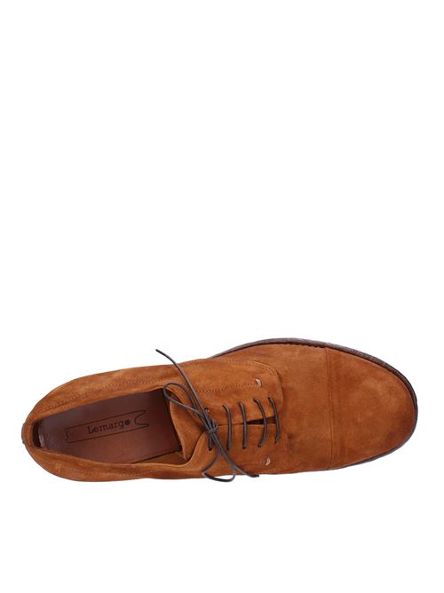 Stringate modello AN06A in camoscio LEMARGO | AN06ACOGNAC