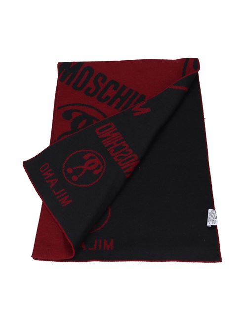 Wool and acrylic scarf MOSCHINO | 50055M5145