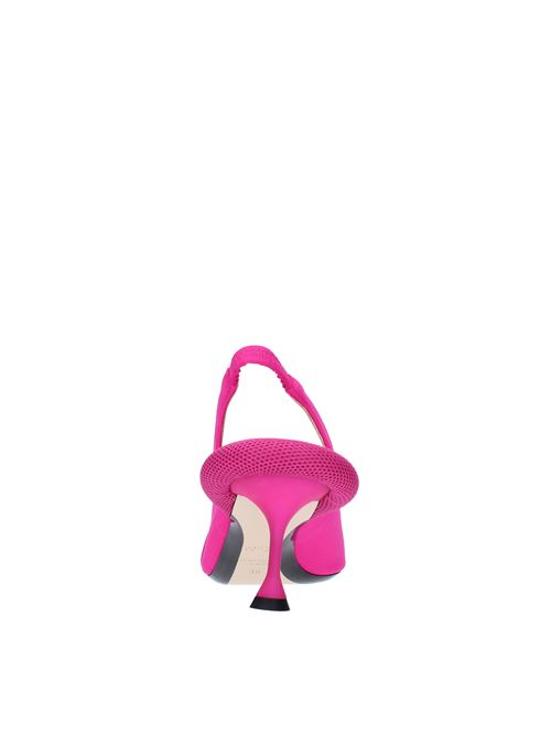 Décolleté Slingback model 22ICSXNV14171 in fabric N°21 | CSXNV14171-X133FUXIA