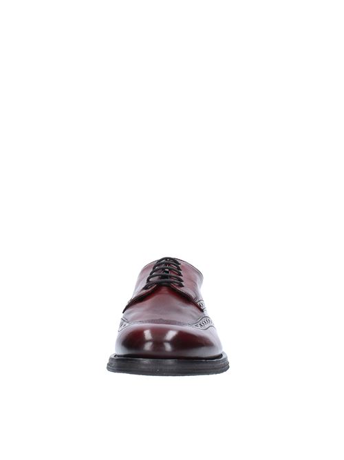 Stringate modello 16587F PANTANETTI in pelle. PANTANETTI | 16587FROSEWOOD