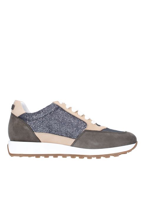 Sneakers in tessuto e pelle PESERICO | S39472C0R979