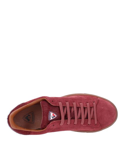 Trainers model RNHW230 in suede and fabric ROSSIGNOL | RNHW230BORDEAUX