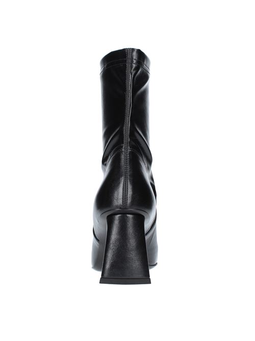 Faux leather ankle boots model A5266-1 STRATEGIA | A5266-1NERO
