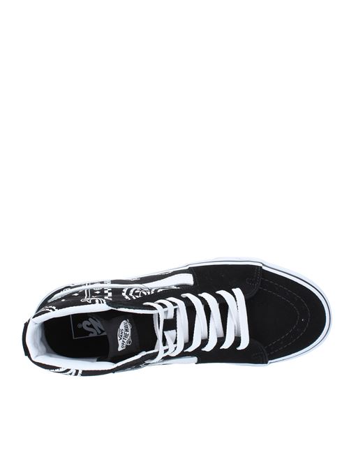 Sneakers modello VN0A5JMJB0E1 in camoscio e tessuto VANS | VN0A5JMJB0E1NERO