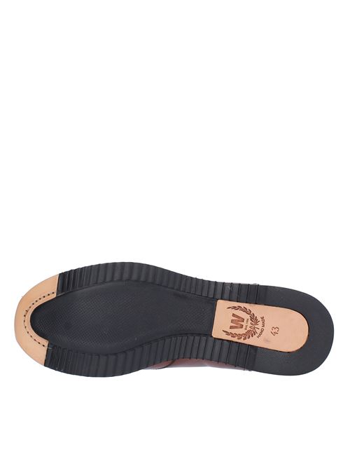 Stringata sportiva in pelle WEXFORD | 51-01RUM