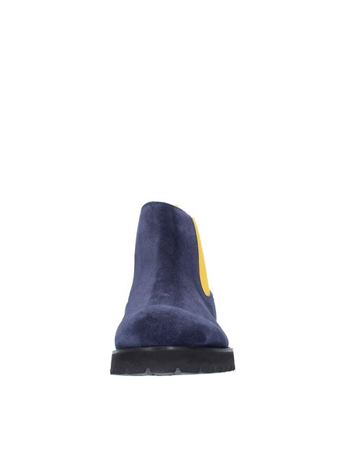 Stivaletti in camoscio WEXFORD | 700-12XLBLU-GIALLO