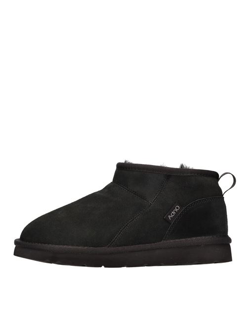 Suede ankle boots ADNO | AOW120002NERO