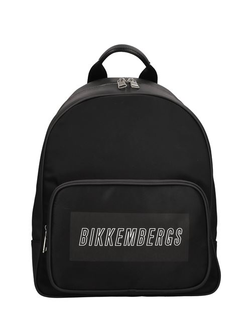 Zaino in ecopelle e tessuto BIKKEMBERGS | E2CPME2W0035NERO