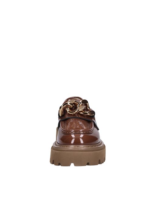 Leather moccasins. CASADEI | 1D221T0401RUM