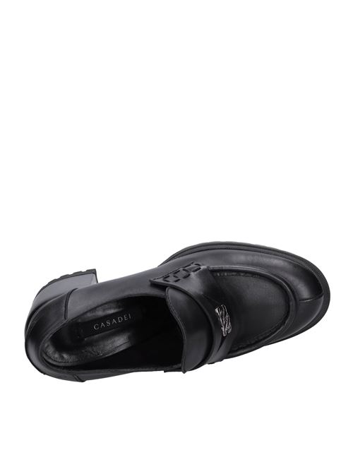 Leather moccasins CASADEI | 1D251W0701NERO
