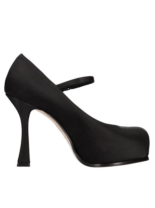 Décolleté in raso CASADEI | 1F859Z1001NERO
