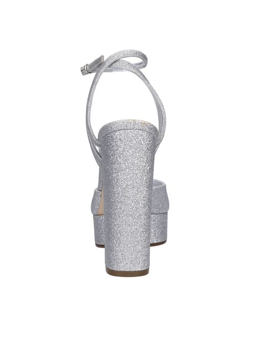 Décolleté slingback glitter CASADEI | 1H975W1201ARGENTO