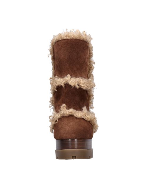 Tronchetto in camoscio CASADEI | 1R439W1211RUGGINE