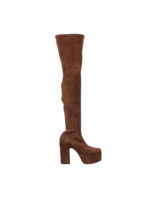 Stivali Cuissard in tessuto scamosciato stretch CASADEI | 1T041W1201RODEO