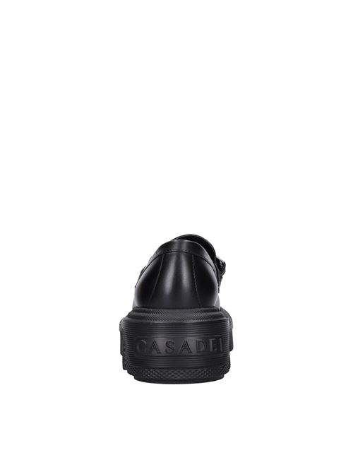 Leather loafers CASADEI | 2D245W040NNERO